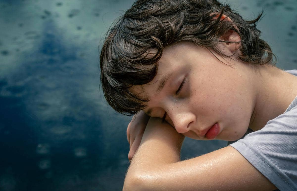 ilustrasi anak trauma