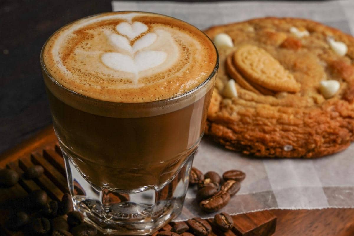 ilustrasi kreasi minuman cokelat 