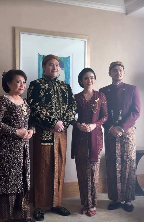 Febby Rastanty di Pernikahan Adiknya