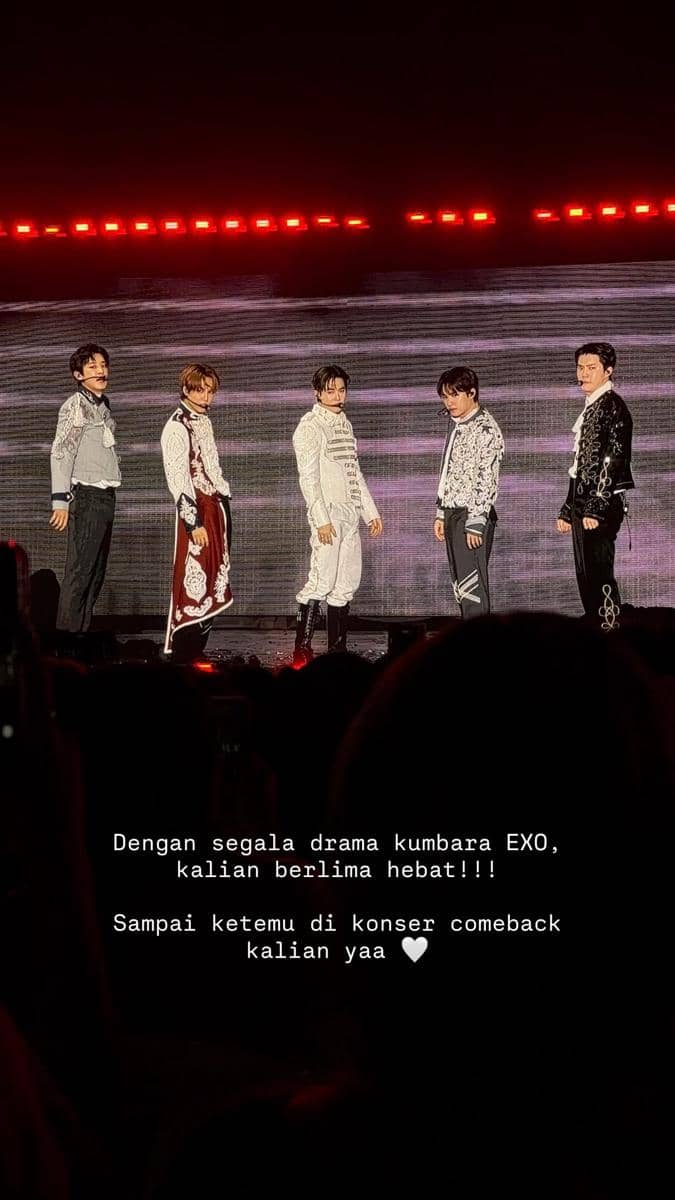 Dian Ayu nonton SMTOWN LIVE 2026 di Bangkok