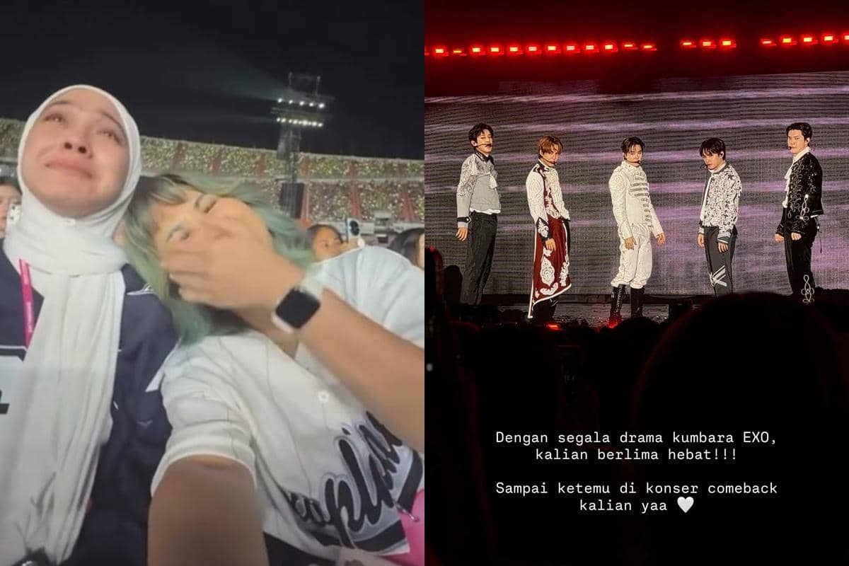 Dian Ayu nonton SMTOWN LIVE 2026 di Bangkok