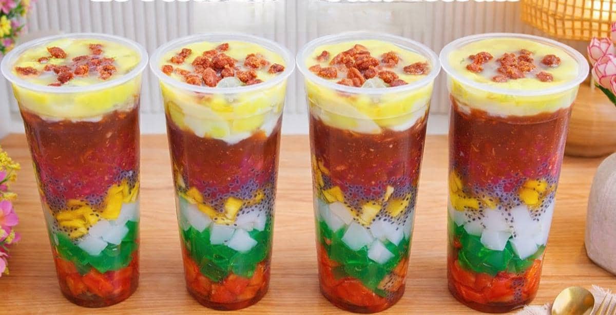 Resep Es Teler Saus Gula Merah khas Makassar, Cocok buat Takjil 