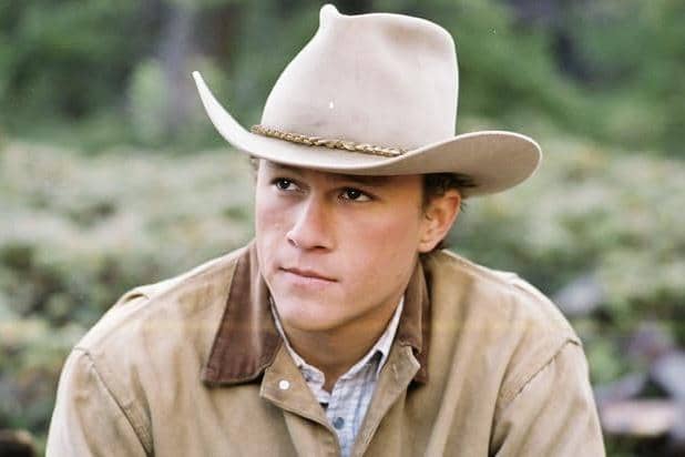 Heath Ledger dalam Brokeback Mountain