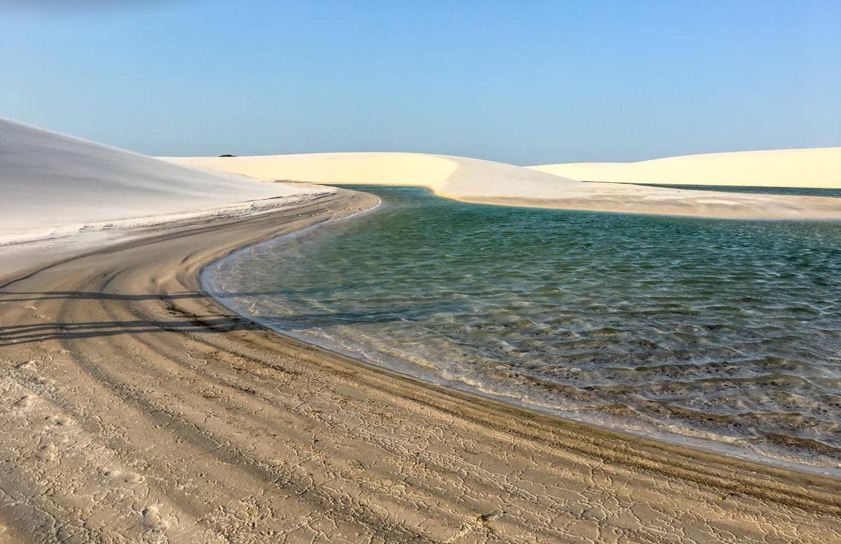 potret laguna yang menjadi habitat ikan yang bertahan mengikuti siklus musim