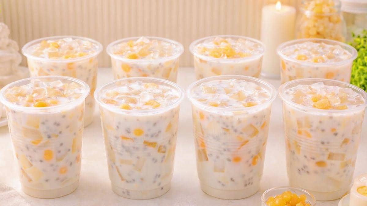 ilustrasi es jelly leci 