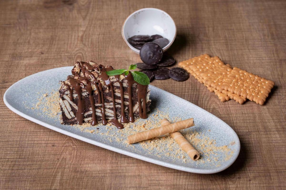 dessert box cokelat