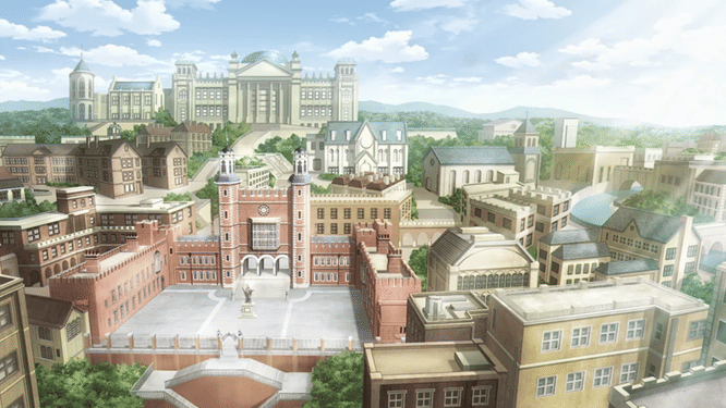 nama-nama sekolah di anime