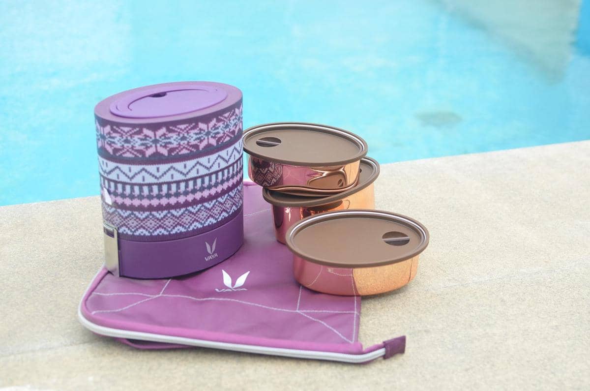 Potret wadah meal prep beef yakiniku