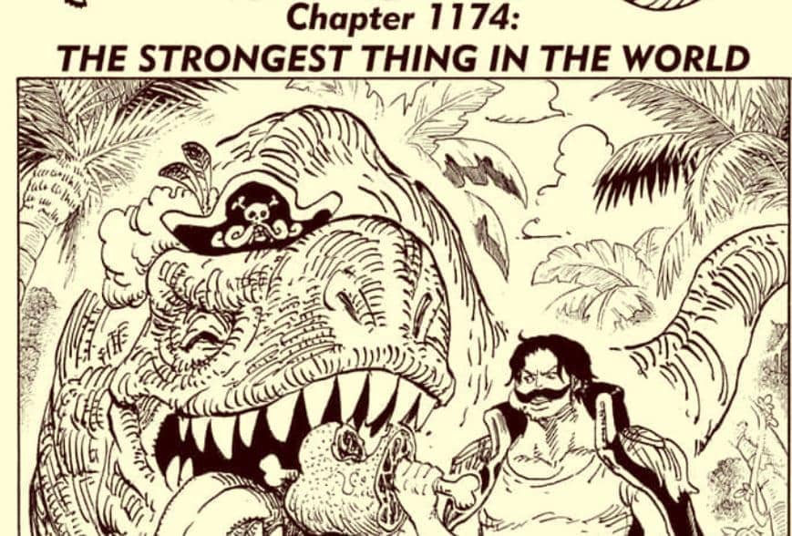 The Strongest Thing in the World. (Dok. Shueisha, Eiichiro Oda/One Piece)
