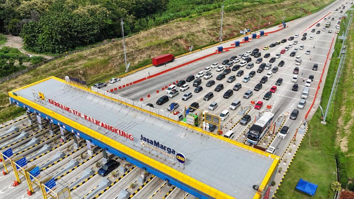 Pemberlakuan sistem contra flow saat mudik