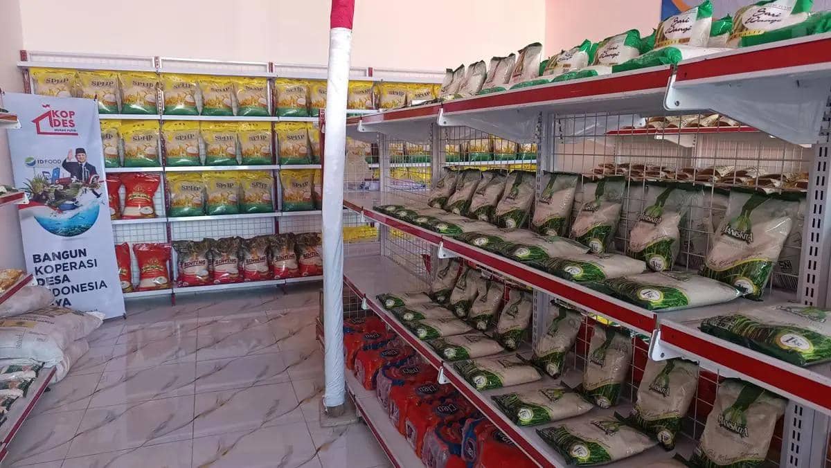 Ilustrasi Koperasi Merah Putih