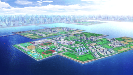 nama-nama sekolah di anime