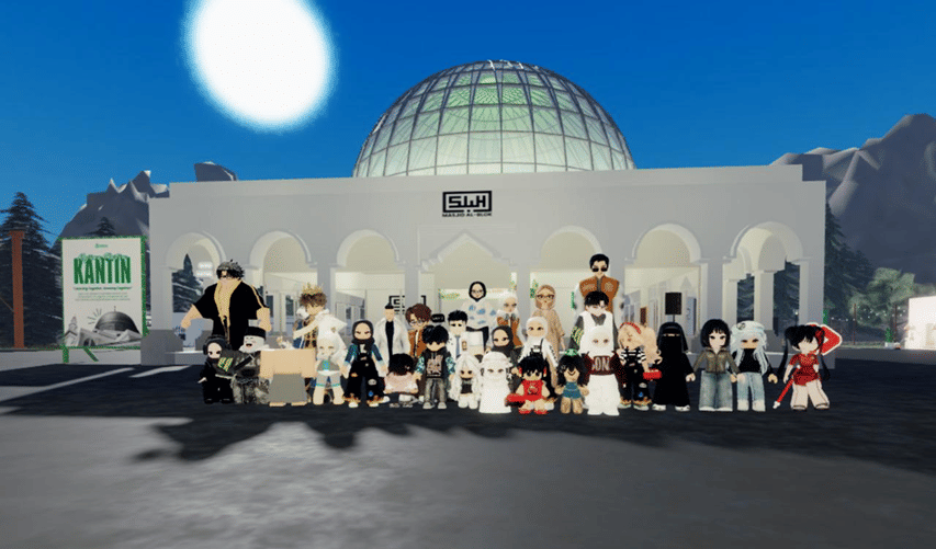 map Roblox kajian Masjid Al-Blox