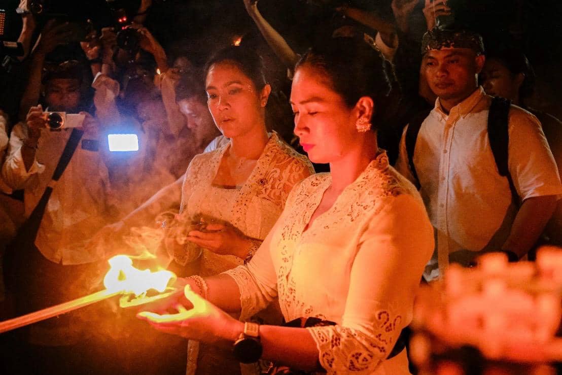 Upacara Mahashivaratri dan Prambanan Shiva Festival di Kompleks Candi Prambanan, Sleman, Daerah Istimewa Yogyakarta, Minggu (15/2/2026) (dok. Kementerian Pariwisata)