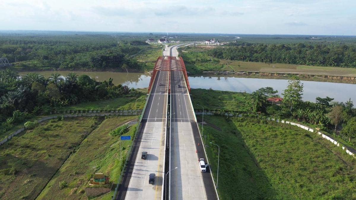 Libur Imlek, Volume Kendaraan di Tol Trans Sumatra Naik 41 Persen