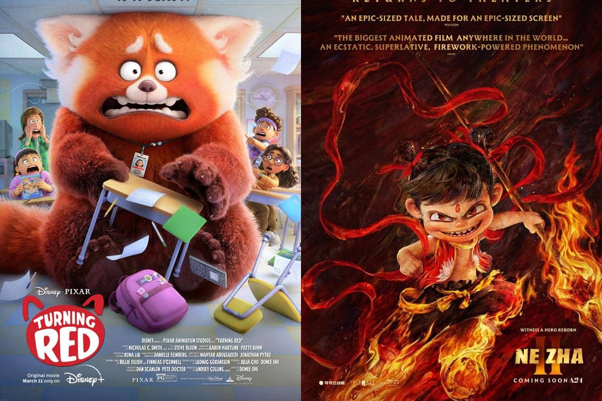Turning Red dan Ne Zha 2