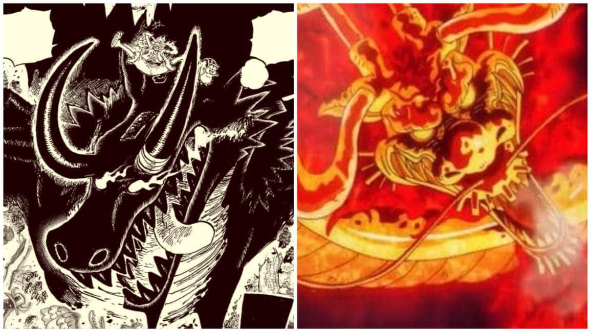 Kaido dan Loki. (Dok. Shueisha, Eiichiro Oda, Toei Animation/One Piece)