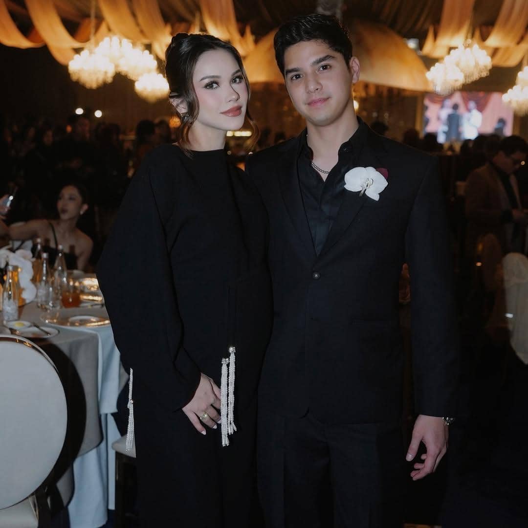 Potret mesra Alyssa Daguise bersama Al Ghazali