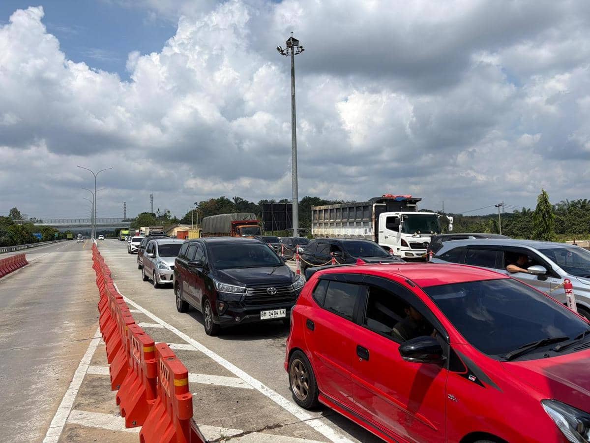Libur Imlek, Volume Kendaraan di Tol Trans Sumatra Naik 41 Persen