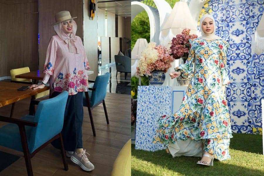 Adu Gaya Geni Faruk vs. Para Menantu (instagram.com/genifaruk | instagram.com/aurelie.hermansyah)