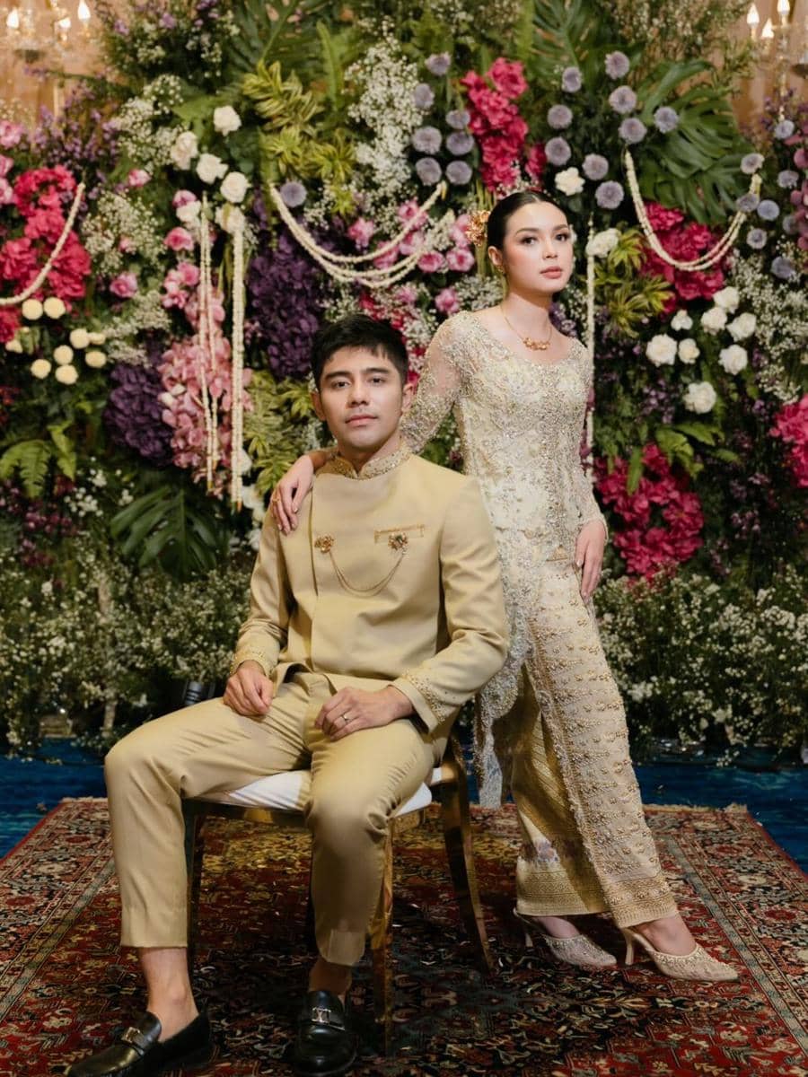 Dekorasi lamaran Claudia dan Riza Syah