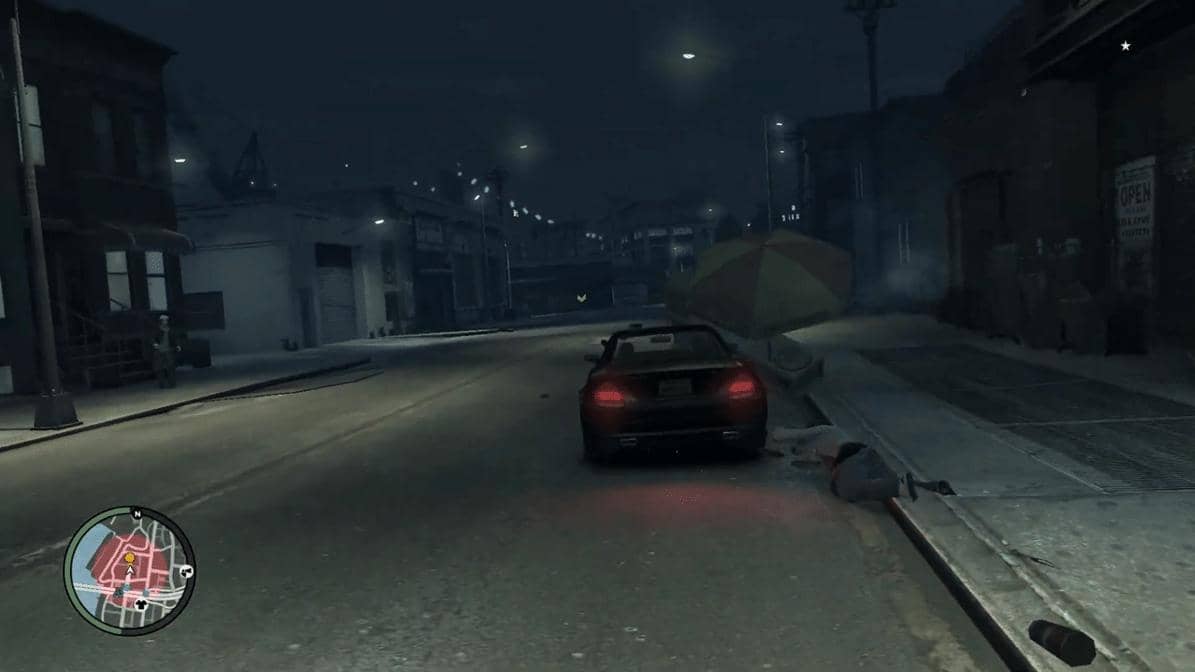 susahnya mengemudi saat mabuk dalam GTA 4