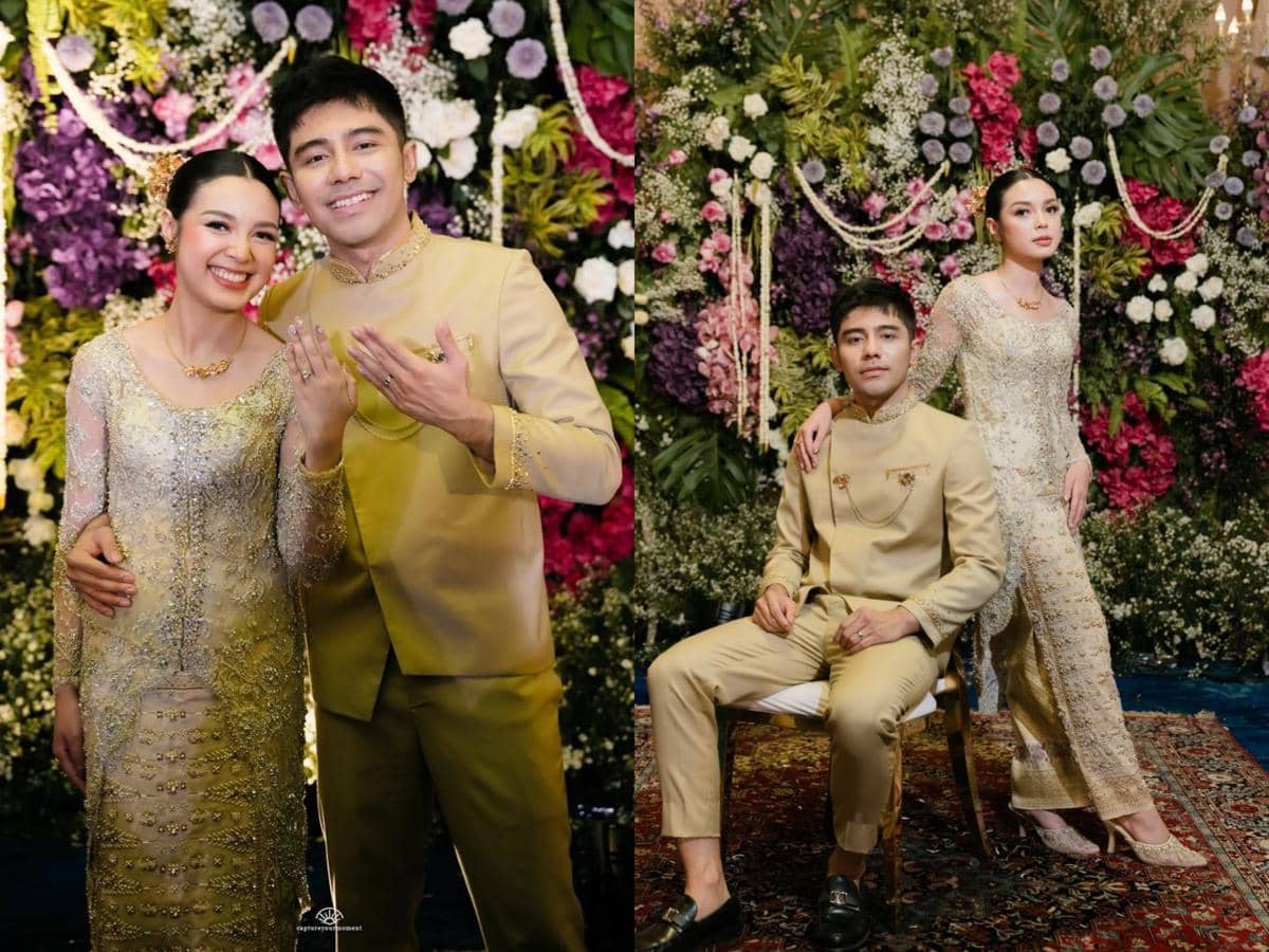 gaya lamaran Claudia Andhara 