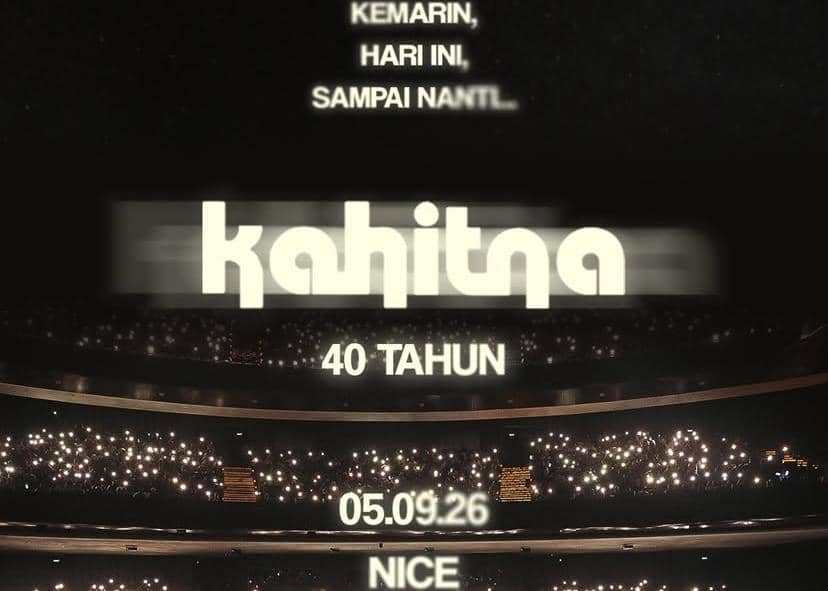 harga tiket konser “Kahitna 40 Tahun”