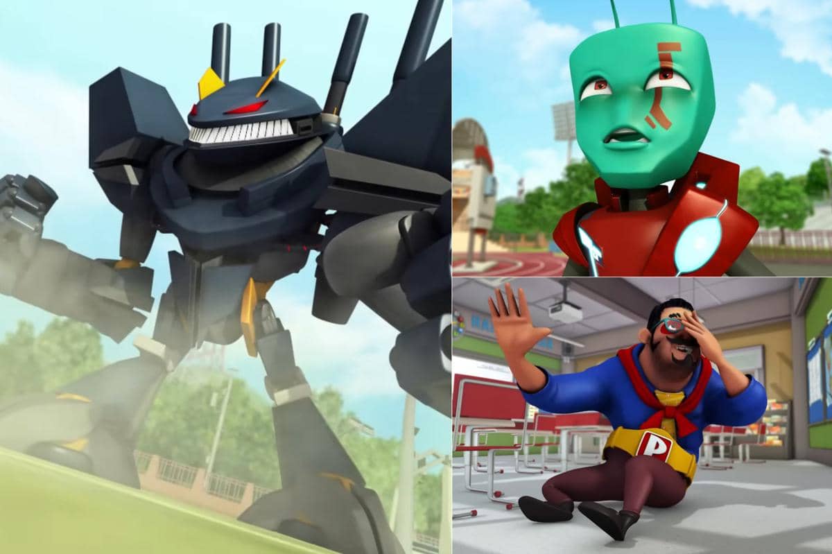 nama robot PETAI milik Ejo Jo membuat seisi sekolah tertawa ngakak usai mendengarnya