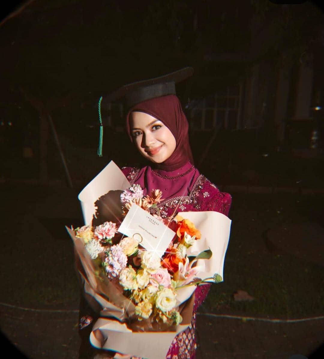 potret Nashwa Zahira lulus sarjana kedokteran USU
