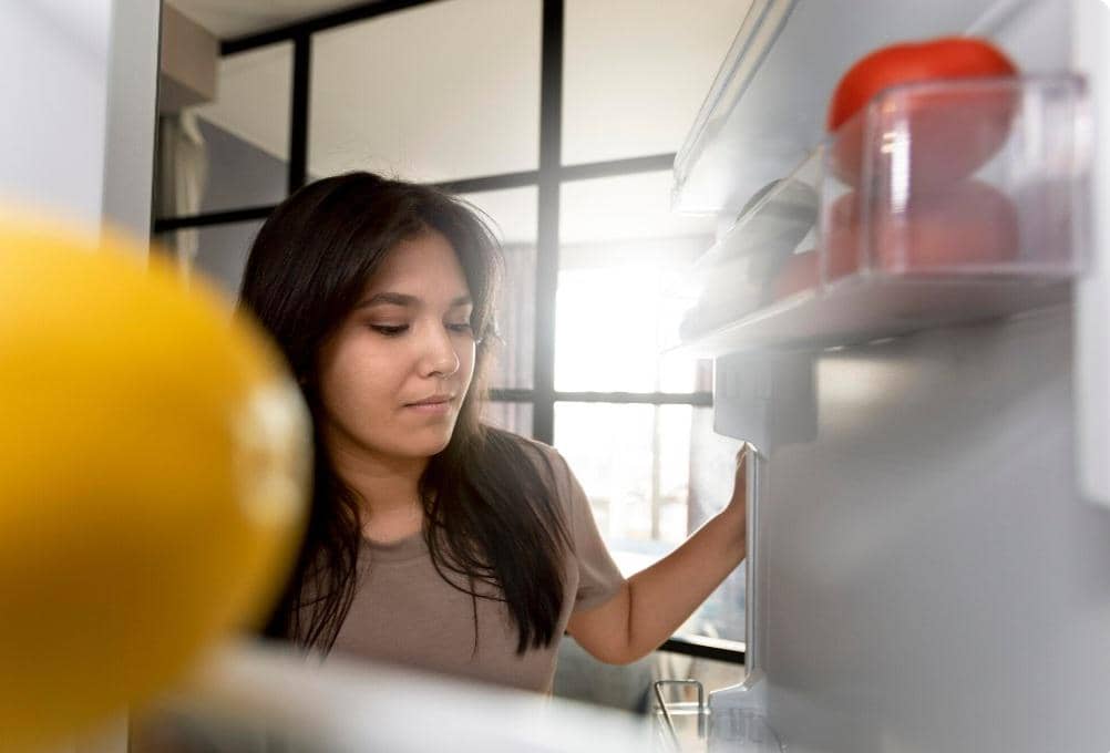 ilustrasi buka kulkas