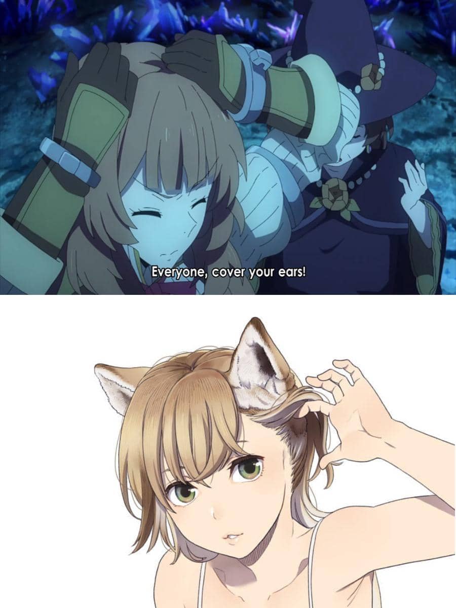 meme anime telinga hewan