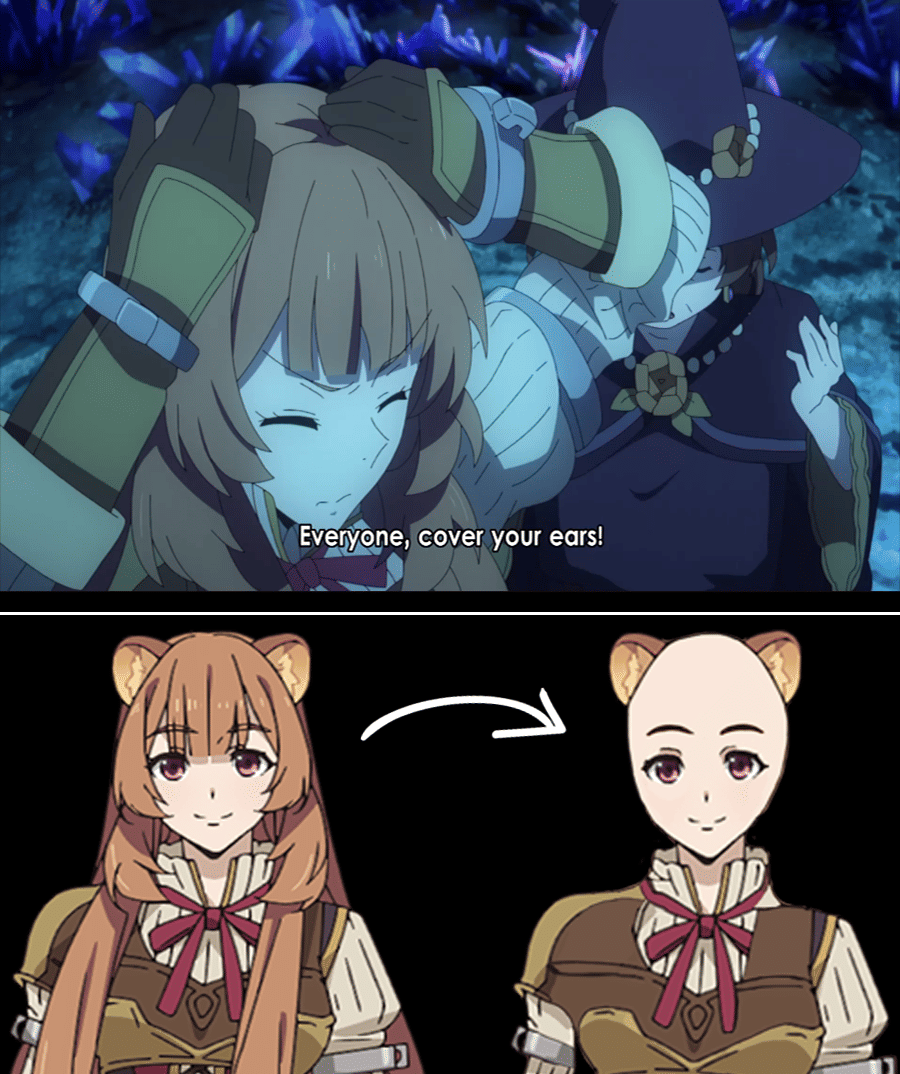 meme anime telinga hewan