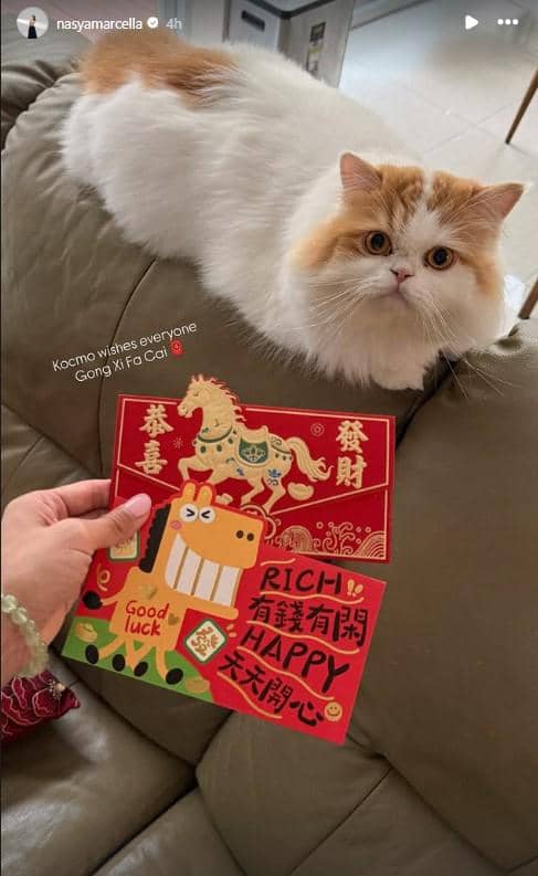 Artis Dapat Angpao saat Imlek 2026 (instagram.com/nasyamarcella)