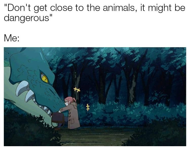 meme anime tentang pelukan