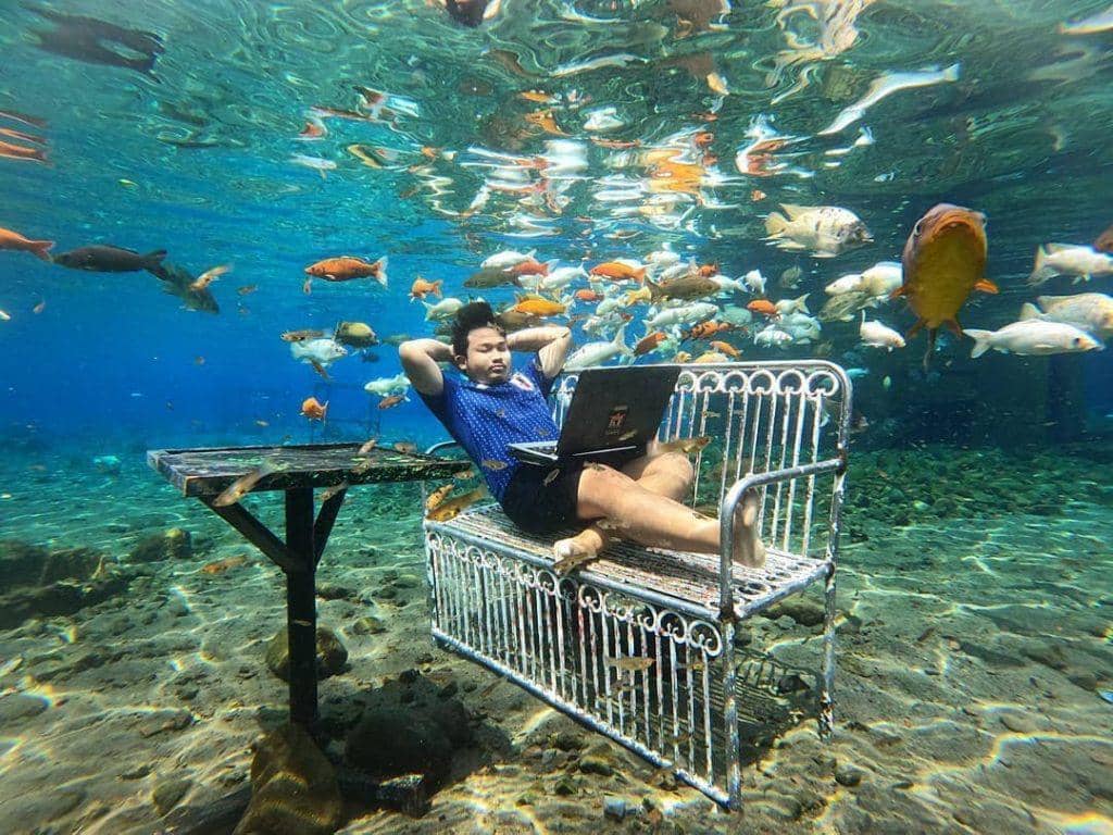 Cara Bikin Video Reels di Umbul Ponggok Klaten ala Film Sinematik Cuma Pakai HP