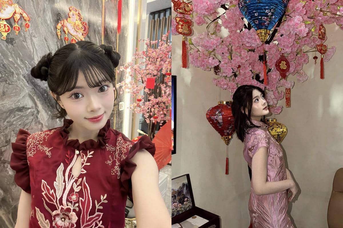 member JKT48 rayakan Imlek 2026 (x.com/a_fionyjkt48 | x.com/a_christyjkt48)