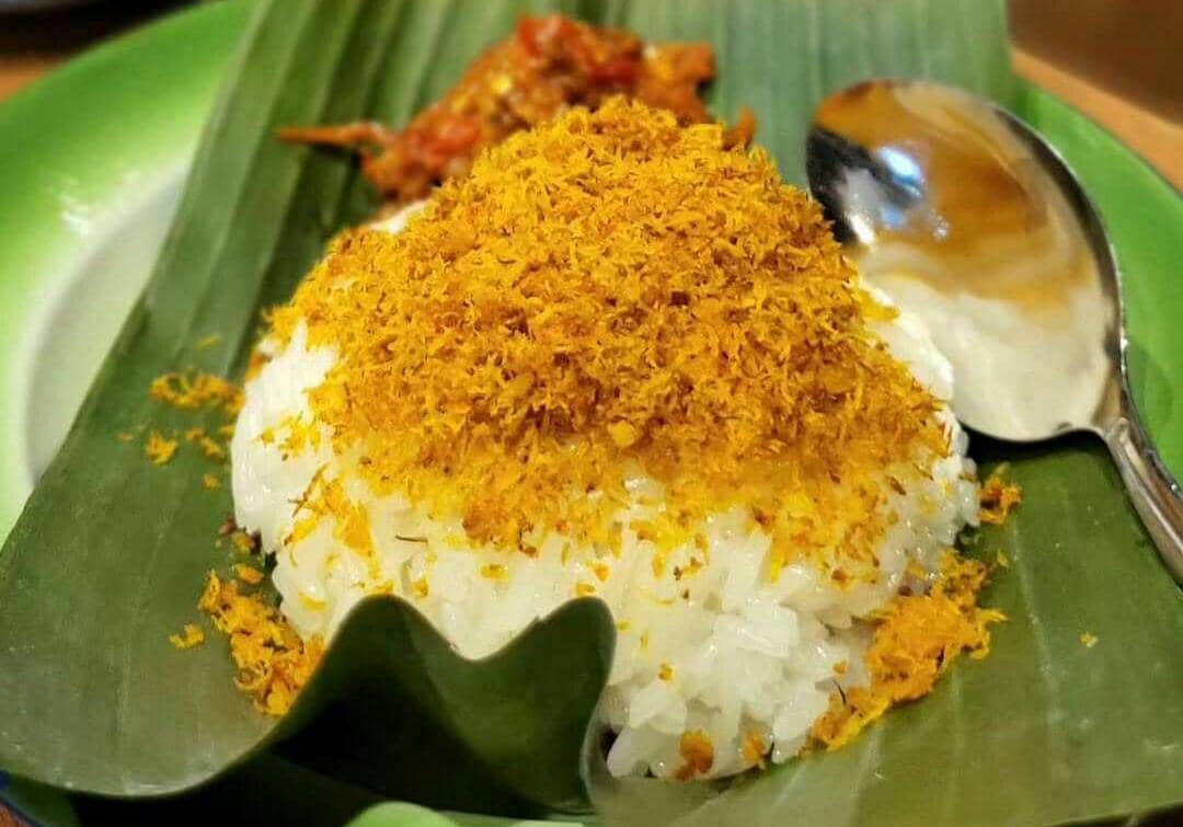 ilustrasi ketan serundeng