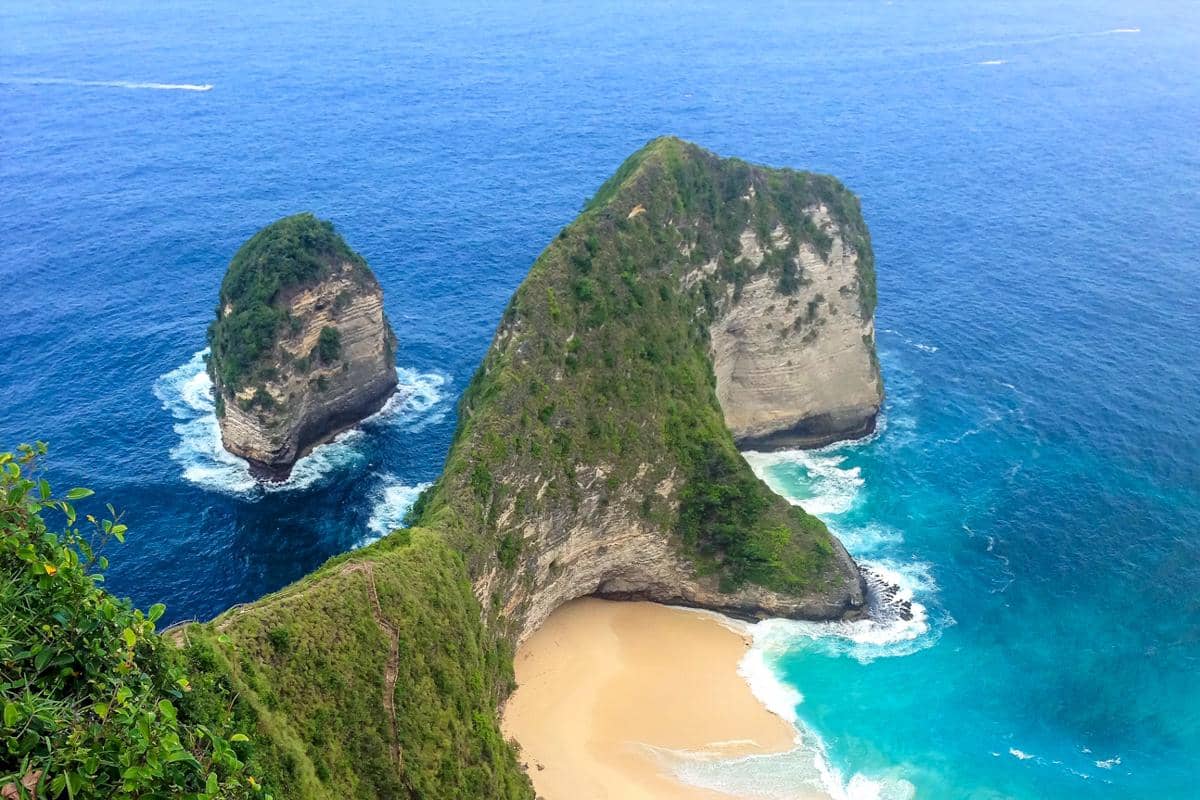 Kelingking Beach Nusa Penida (dok.pribadi/Natalia Indah)