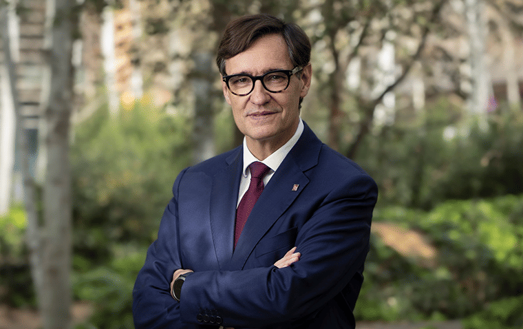 Presiden Negara Bagian Catalonia, Salvador Illa Roca.