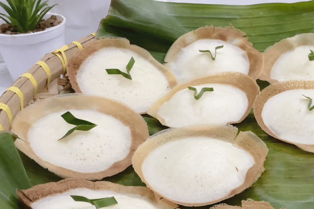 ilustrasi resep apem selong putih