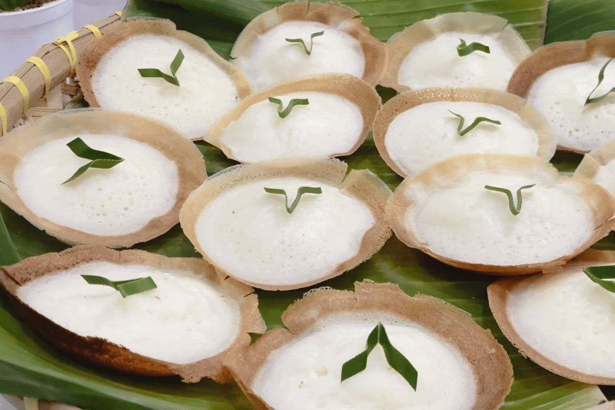 ilustrasi resep apem selong putih