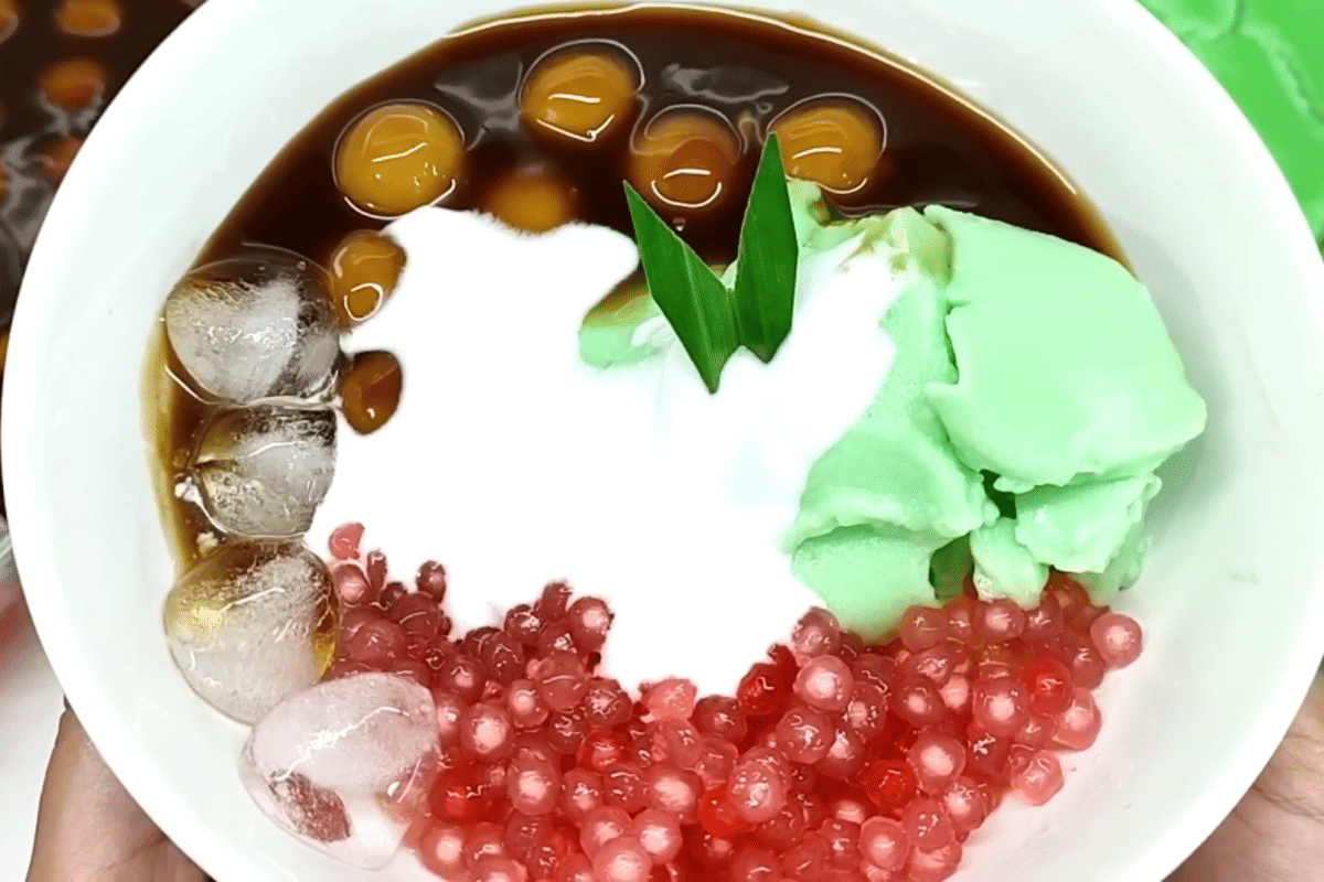 ilustrasi es bubur sumsum 