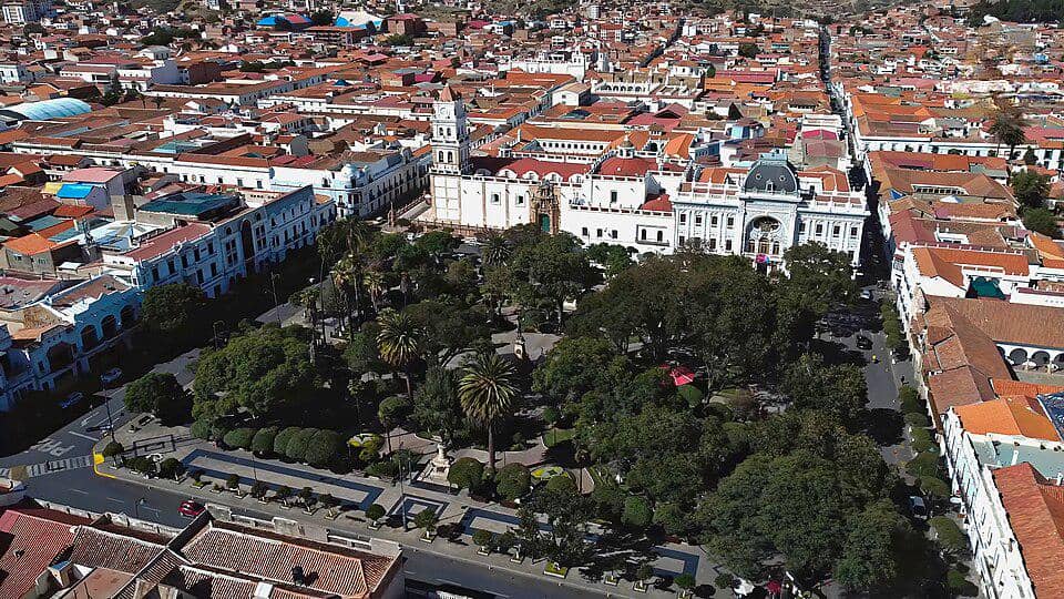 Kota Sucre di Bolivia