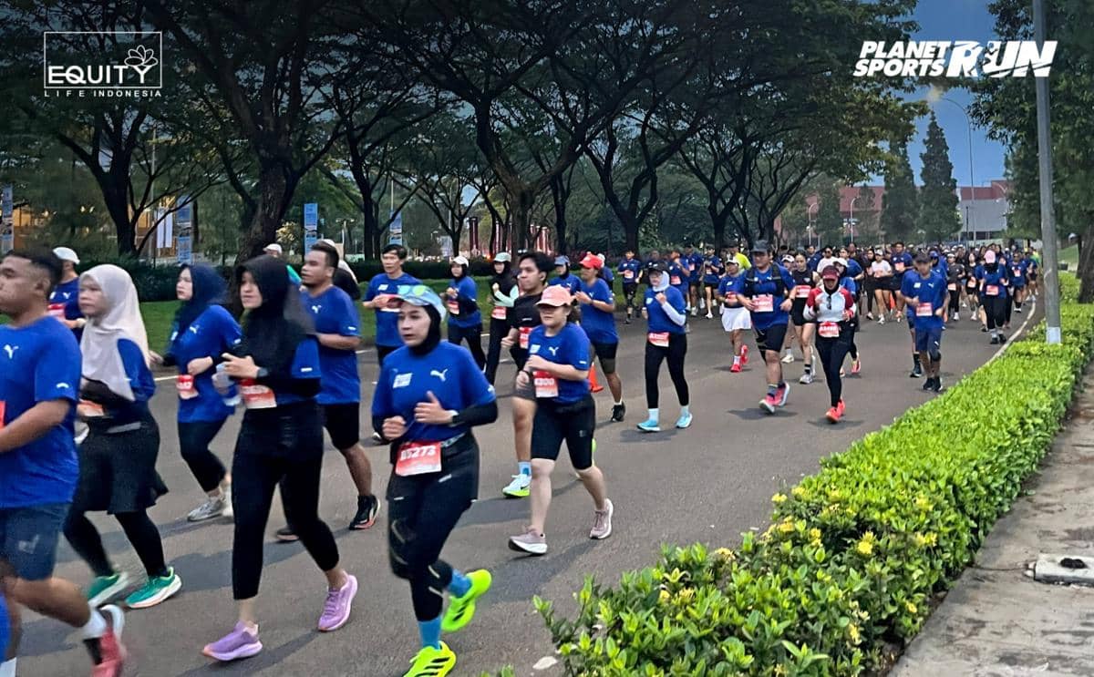 Equity Life Indonesia hadir di Planet Sports Run 2026