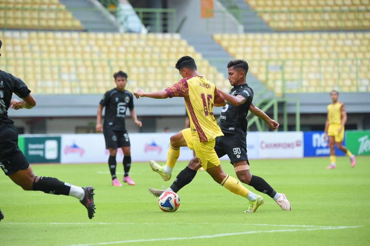 Klub Laskar Wong Kito kembali alami kekalahan saat bertandang menghadapi FC Bekasi City di Stadion Patriot Bekasi (Dok: MO Sriwijaya FC)