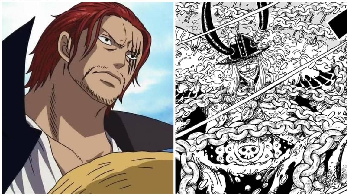 Shanks dan Loki. (Dok. Toei Animation, Shueisha, Eiichiro Oda/One Piece) 