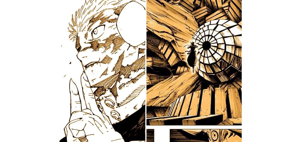 Segel tangan Yuji dan Domain Expansion Dabura - Jujutsu Kaisen