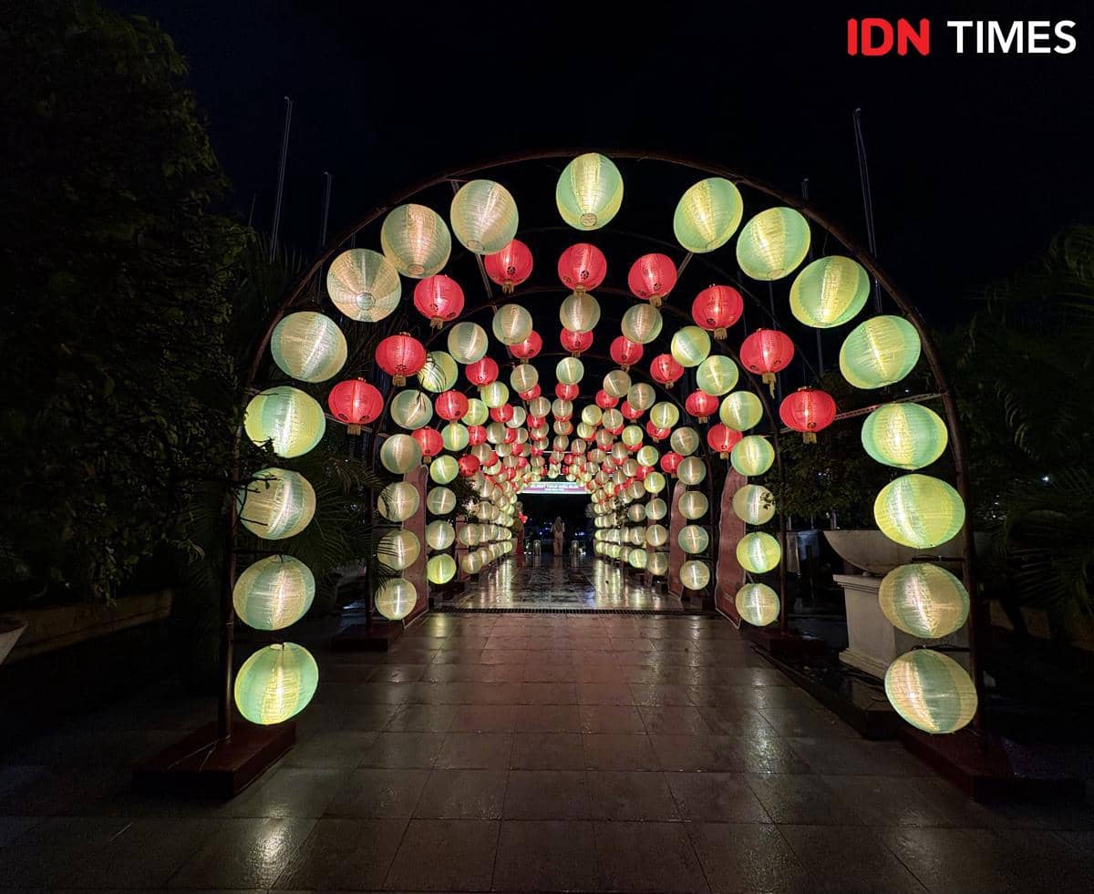 Perayaan Imlek 2026 di Kawasan SCBD. (IDN Times/Dina Salma)