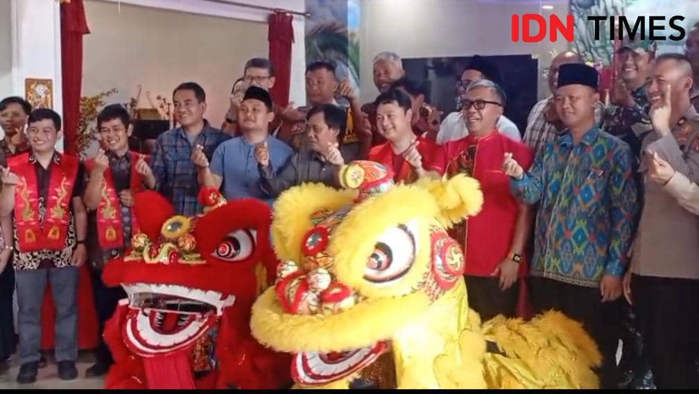 Perayaan Imlek di Kota Bogor, Jawa Barat, Selasa (17/2/2026).